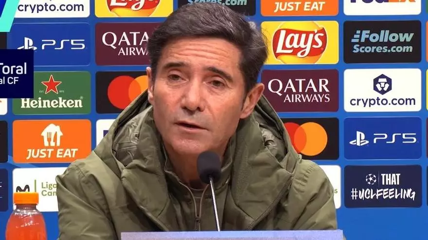 Marcelino: "Nos jugamos el prestigio del club en todo el mundo"