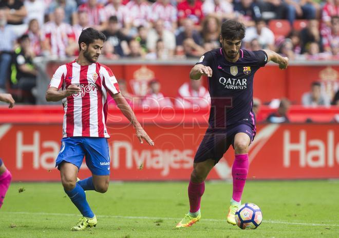 Las imágenes del  Sporting de Gijón, 0 - FC Barcelona, 5