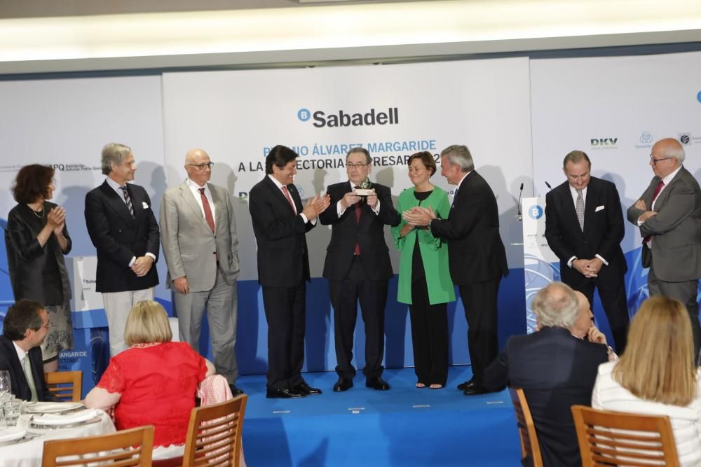 Premio Álvarez Margaride 2018 al empresario Sabino García Vallina, de TSK