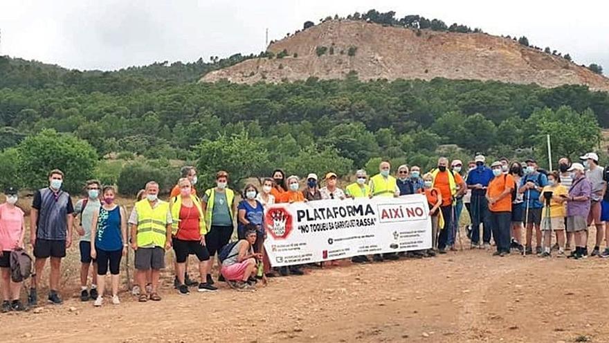 Excursión contra la cantera de Establiments.