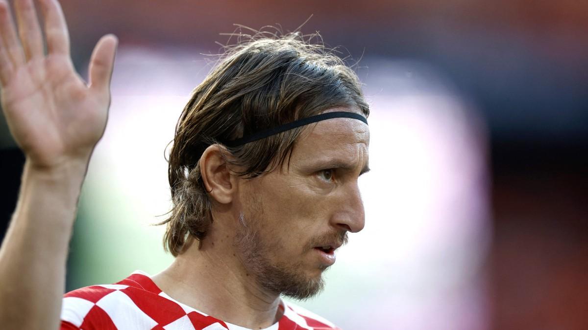 Modric, protagonista del Países Bajos - Croacia de Nations League
