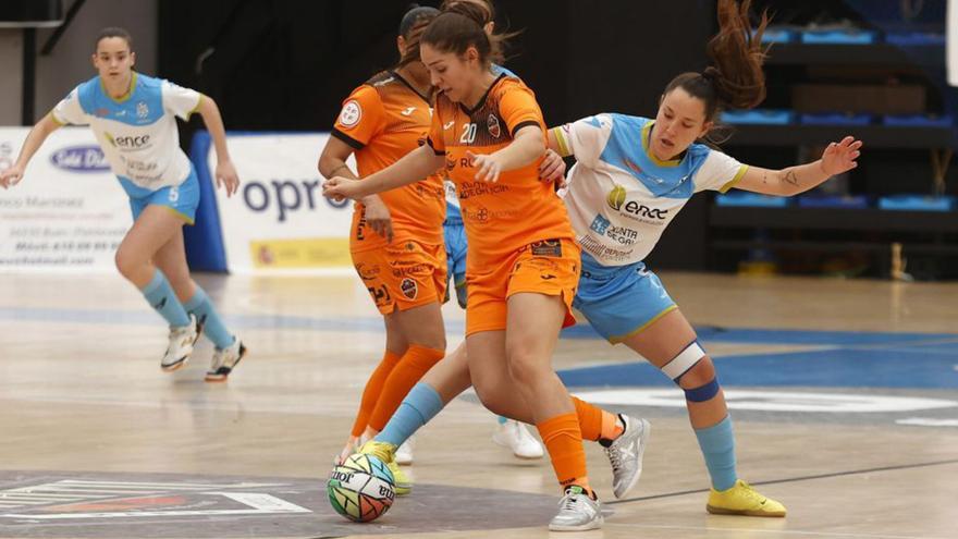 El Marín Futsal lleva al líder invicto a su límite