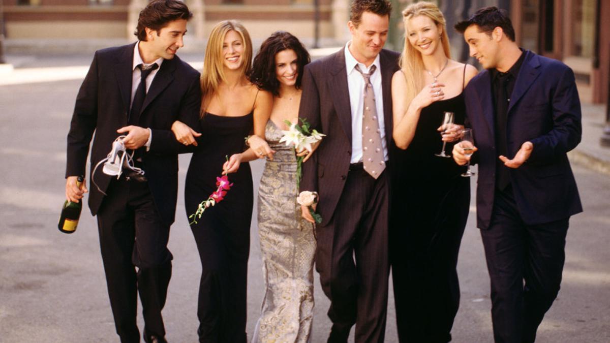 Los protagonistas de 'Friends'