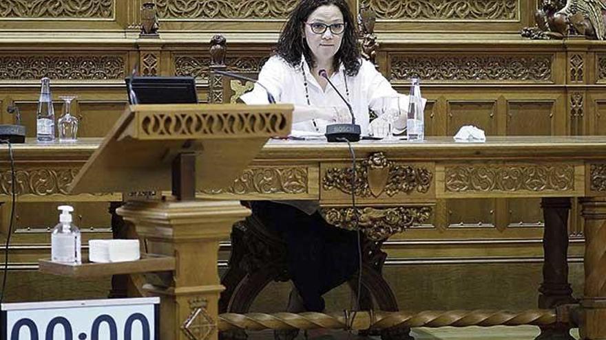 La presidenta del Consell de Mallorca, Catalina Cladera.