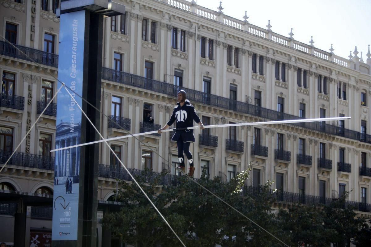 'Funambulismo extremo', de la compañía Nostraxladamus