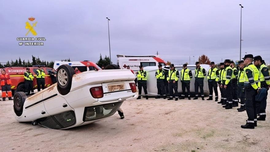 La Guardia Civil de Mérida forma a sus agentes para salvar vidas