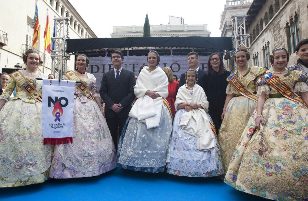 Las fallas en la Diputación contra la violencia machista