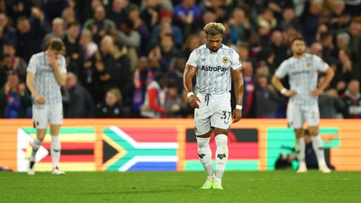 Adama Traoré en el último encuentro de Premier League ante el Crystal Palace