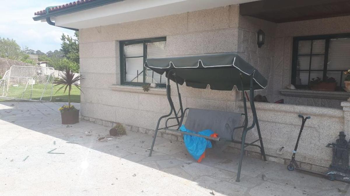 Explosió en un magatzem pirotècnic a Tui Explosió en un magatzem pirotècnic a Tui
