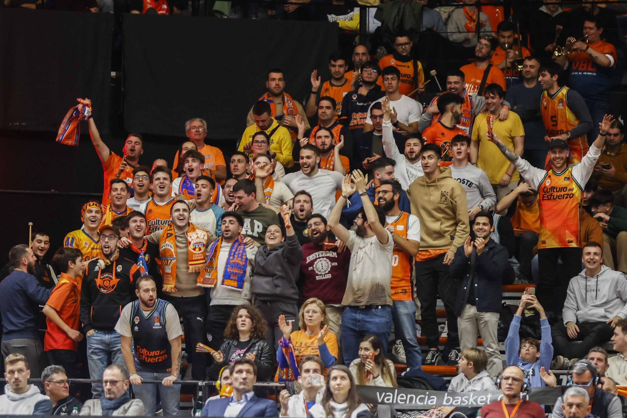 Victoria de Valencia Basket ante el Bayern de Munich