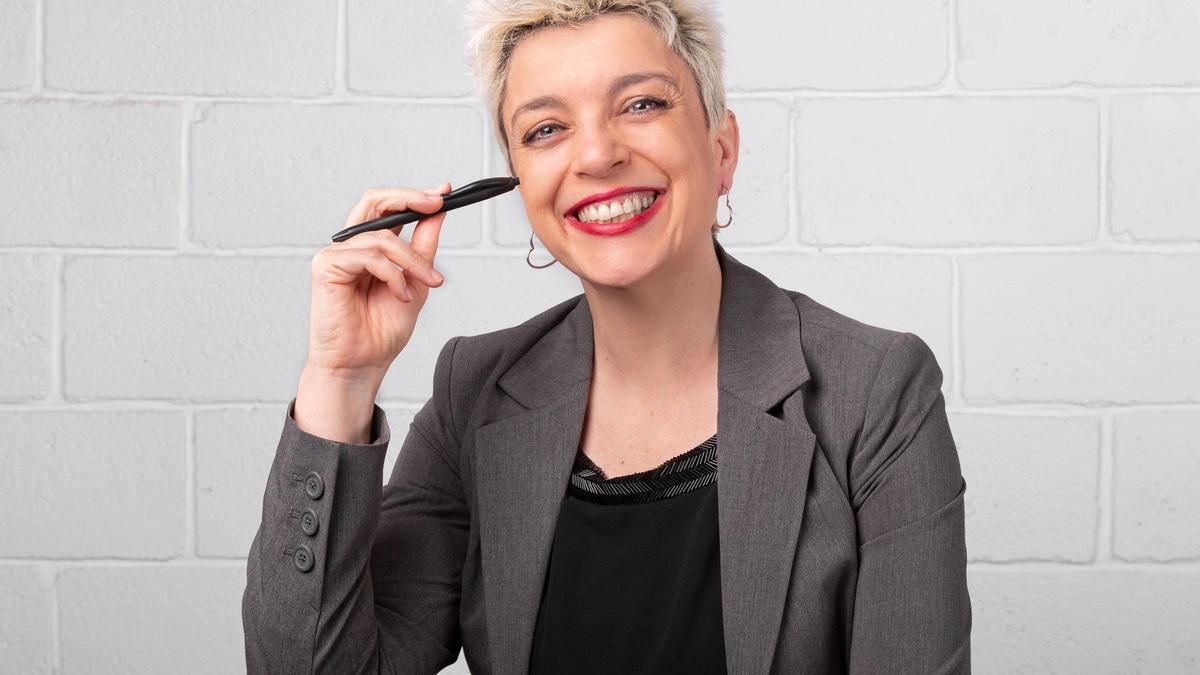 La escritora Belén Rivas.