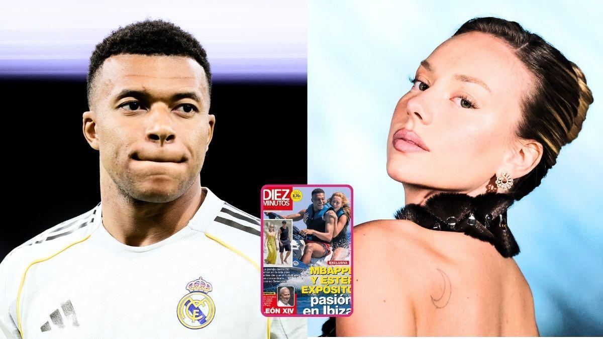 Kylian Mbappé y Ester Expósito, cazados de nuevo derrochando "pasión en Ibiza"
