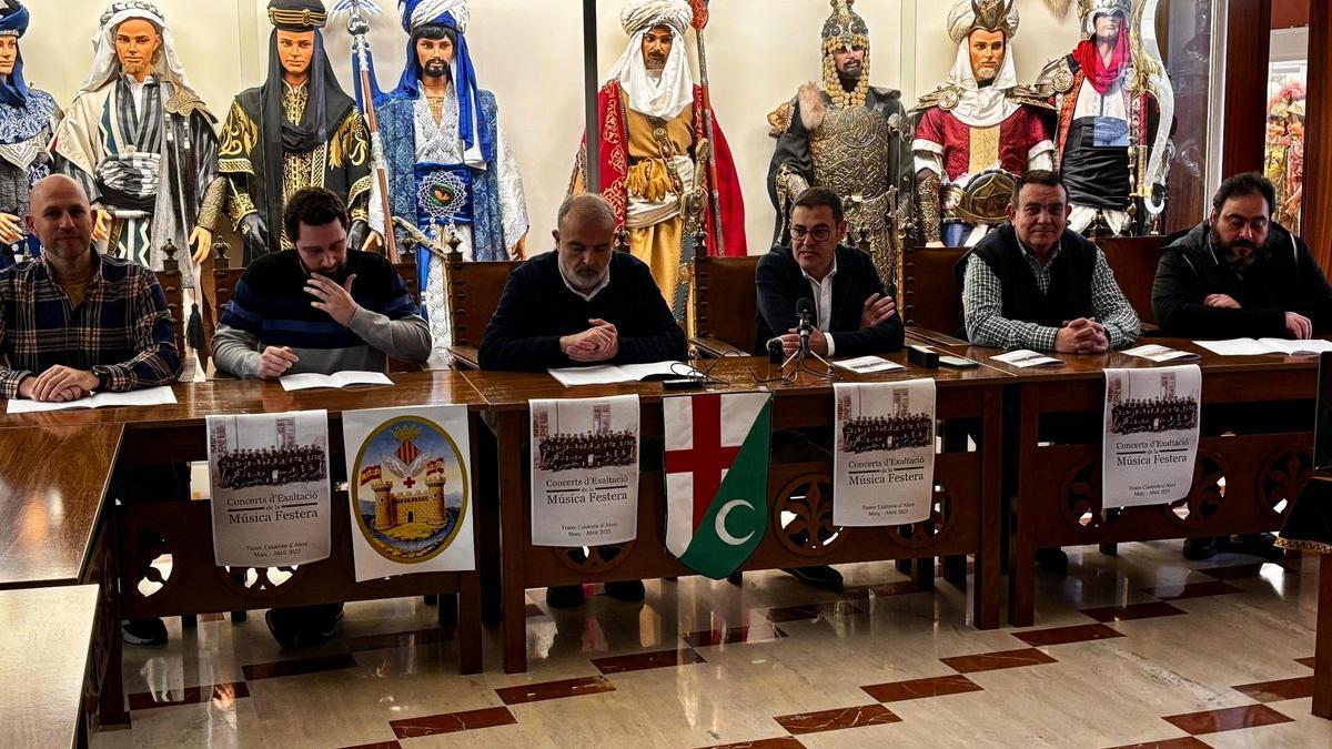 Presentación de los conciertos de exaltación festera