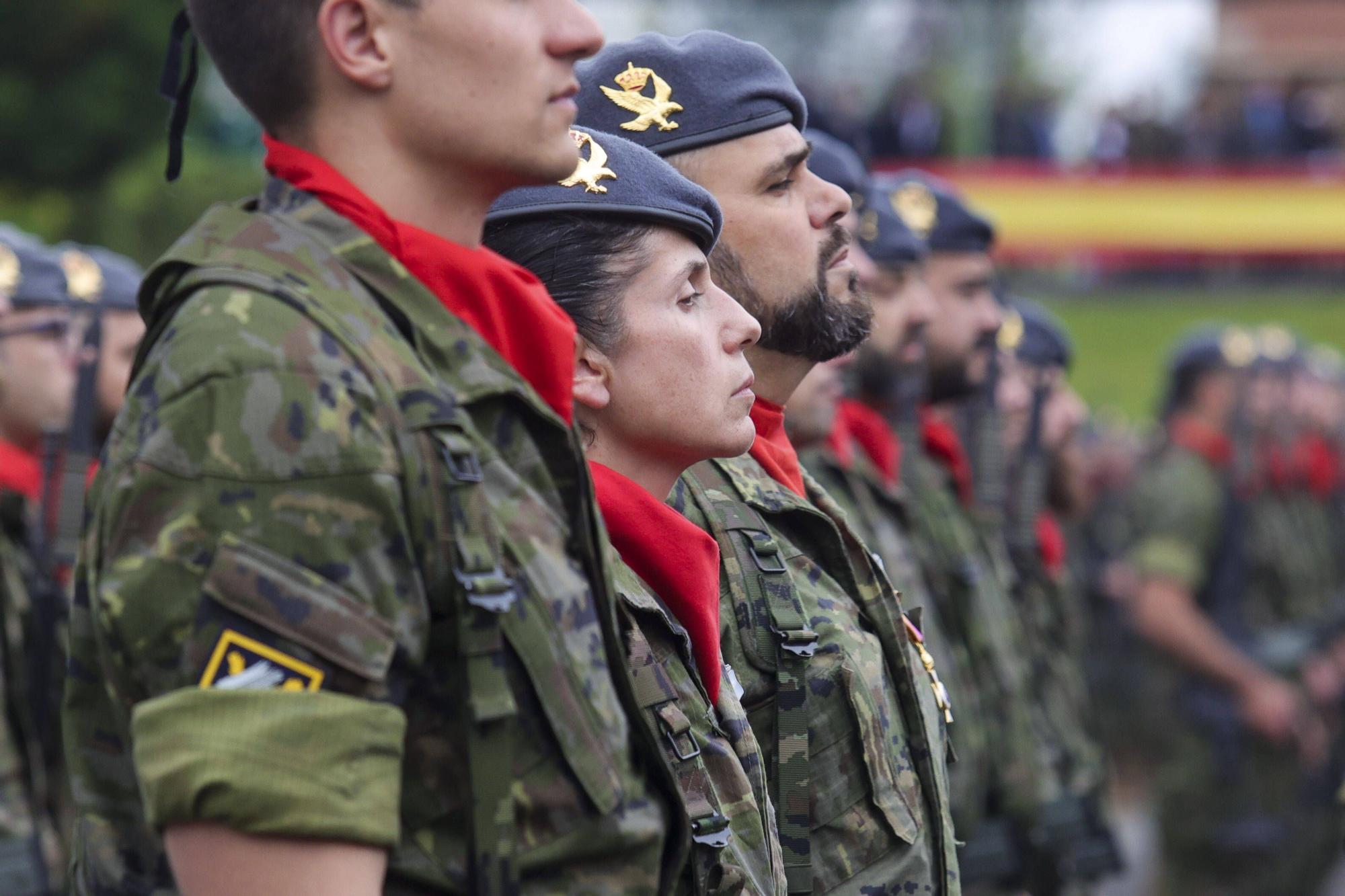 La Brigada de Infantería Ligera Aerotransportada (BRILAT) celebra en Cabo Noval sus 58 años. 