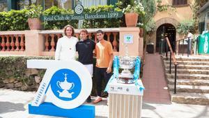 Tsitsipas, Ruud y Alcaraz, runidos antes de la batalla en la pista