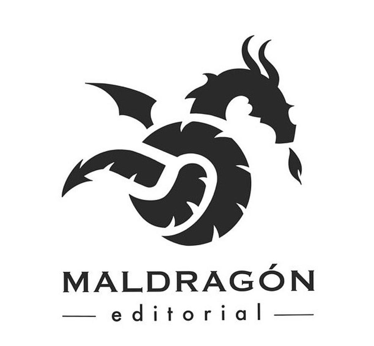 Logo editorial malagueña Maldragón