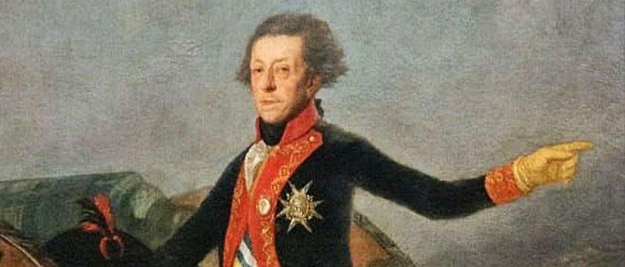 El general Antonio Ricardos, pintado por Goya.