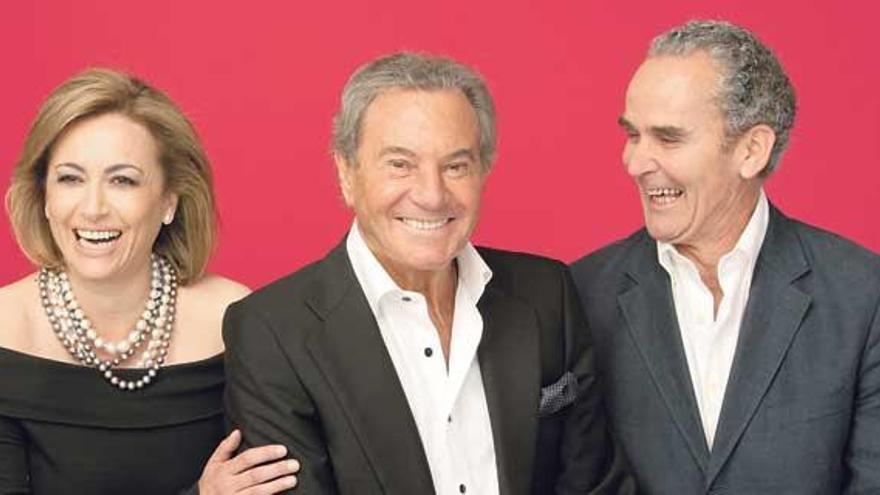 Sonia Castelo, Arturo Fernández y Carlos Manuel Díez.