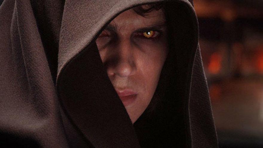 Hayden Christensen como Darth Vader.