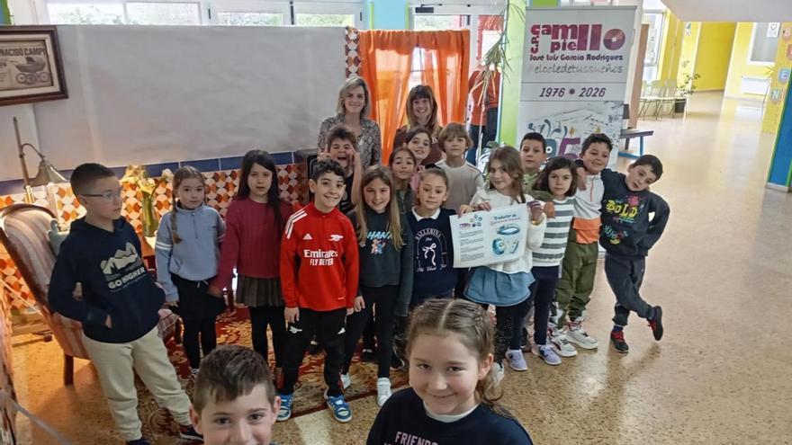 El alumnado de 3ºA del colegio Campiello de Castrillón y su "reloj inteligente": un proyecto por la inclusión y para eliminar barreras