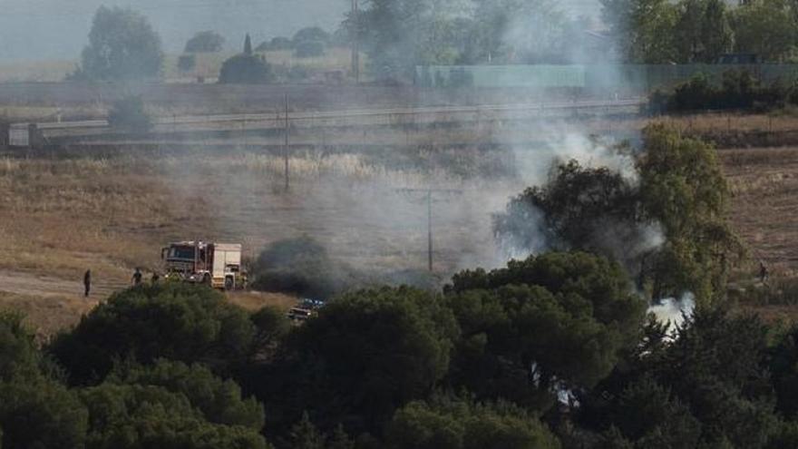 Incendio en el bosque de Valorio: susto en el &#039;pulmón&#039; de Zamora capital