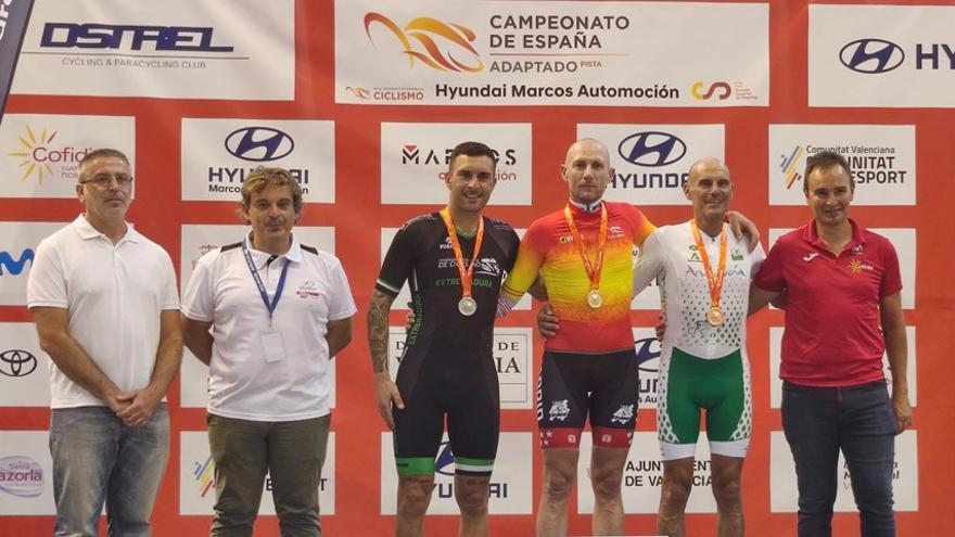 El ciclista egabrense Manuel Moyano, bronce en el Campeonato de España