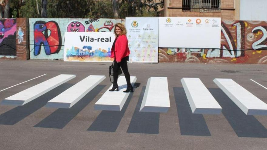 Pasos de peatones en 3D para Vila-real