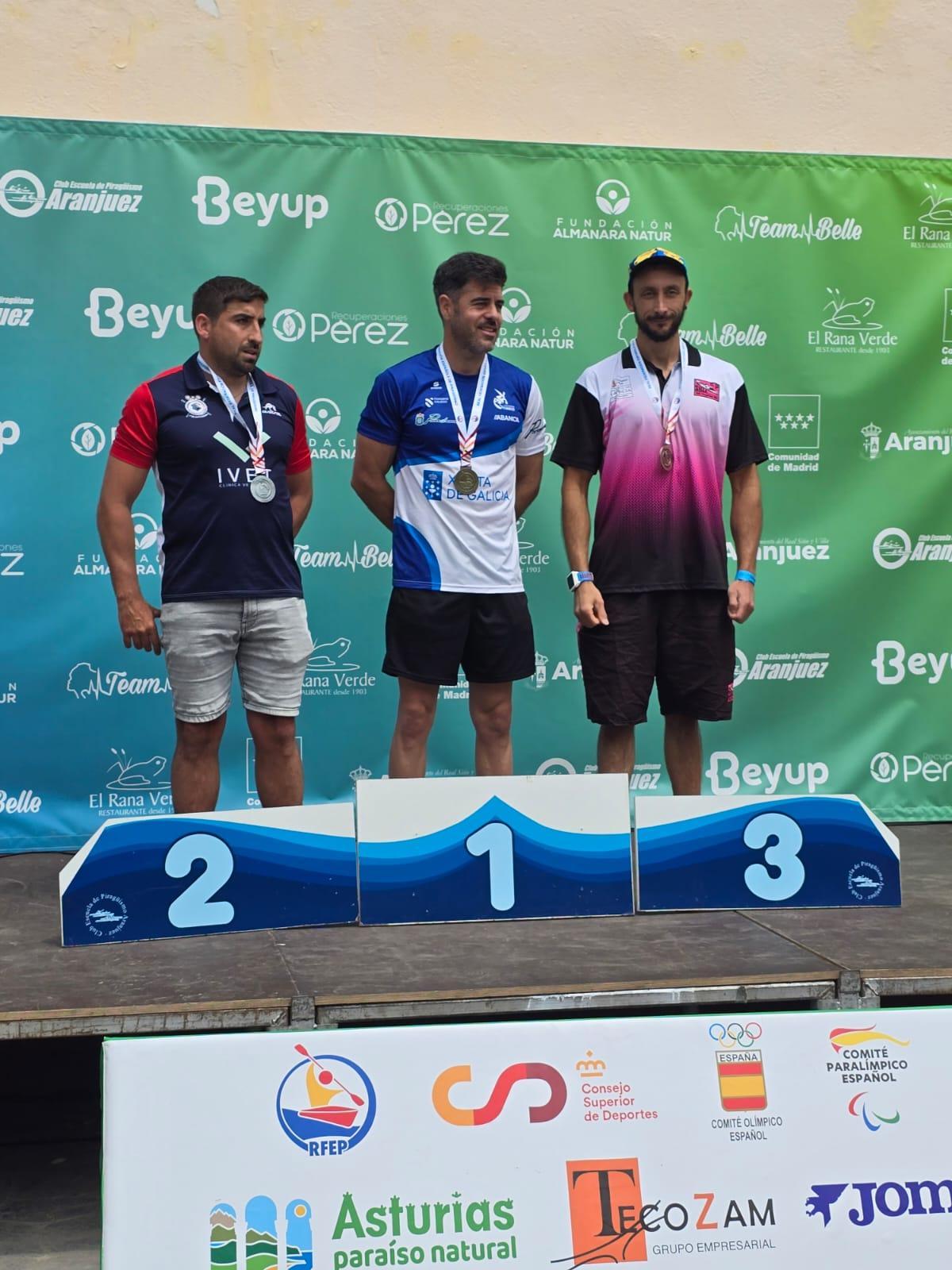 Marcos Climent se llevó una medalla de bronce en su categoría.