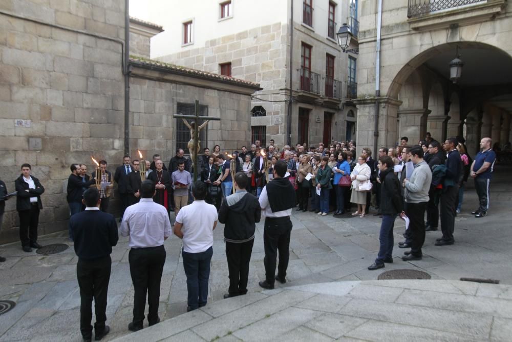 El Vía Crucis de los Jóvenes abre la Semana Santa