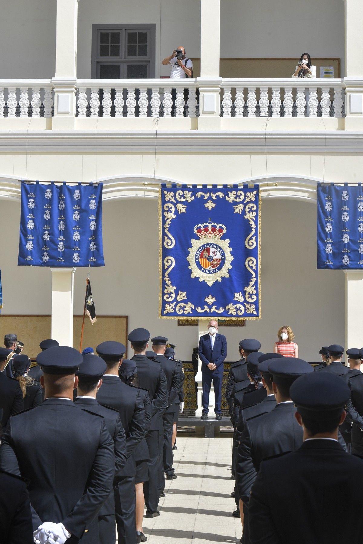 Jjura del cargo de 76 alumnos de la XXXV Promoción de la Escala Básica de la Policía Nacional