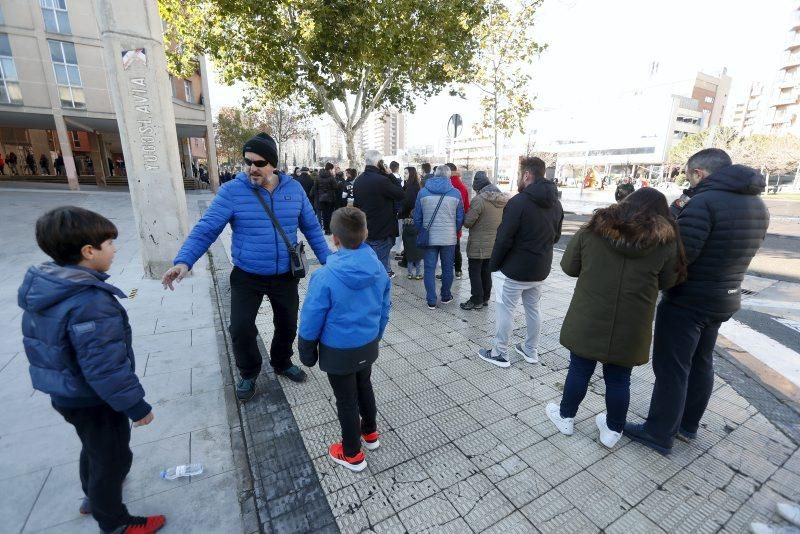 Partido de entrenamiento del Real Zaragoza en La Romareda