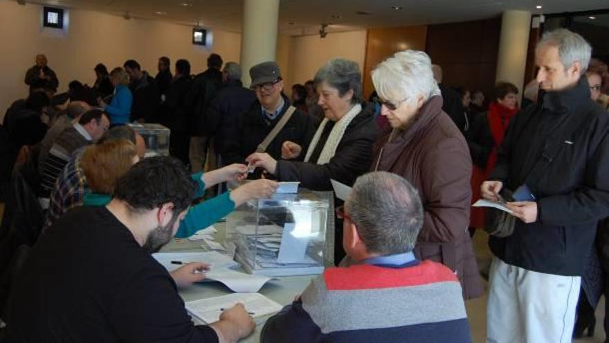 La consulta popular que es va fer el 2015 a Olesa