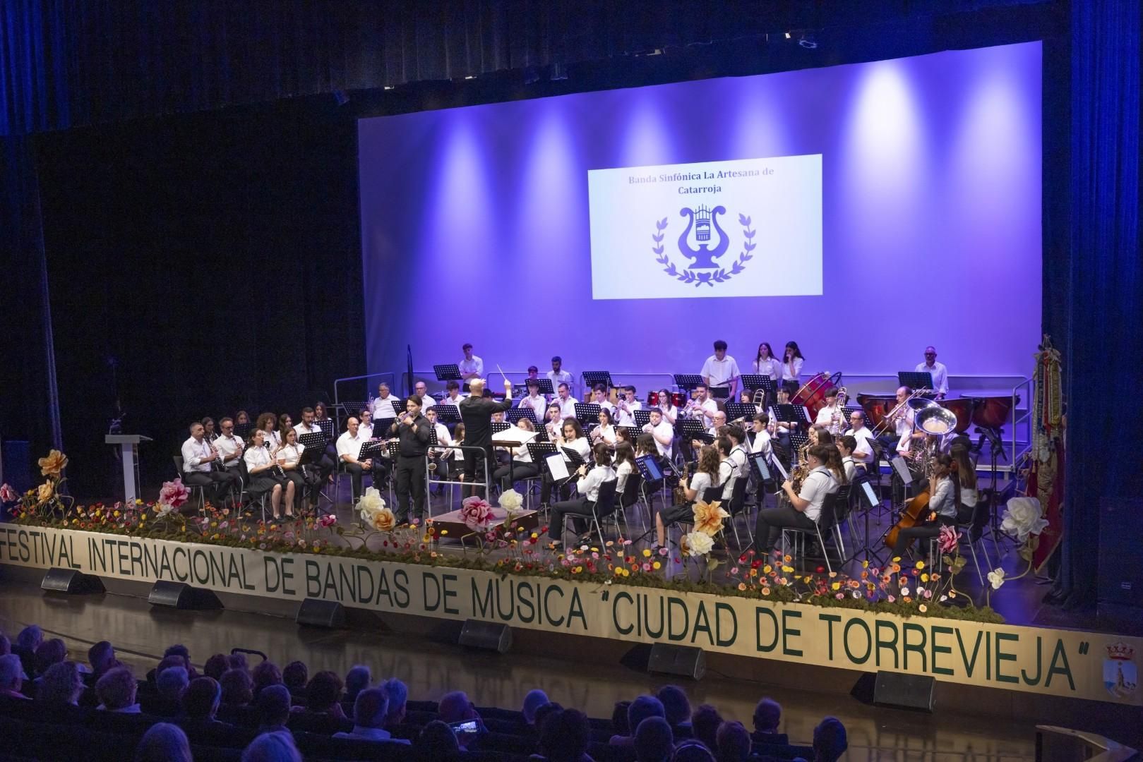Las bandas de música de Paiporta y Catarroja, protagonistas del Festival Internacional de Bandas Ciudad de Torrevieja