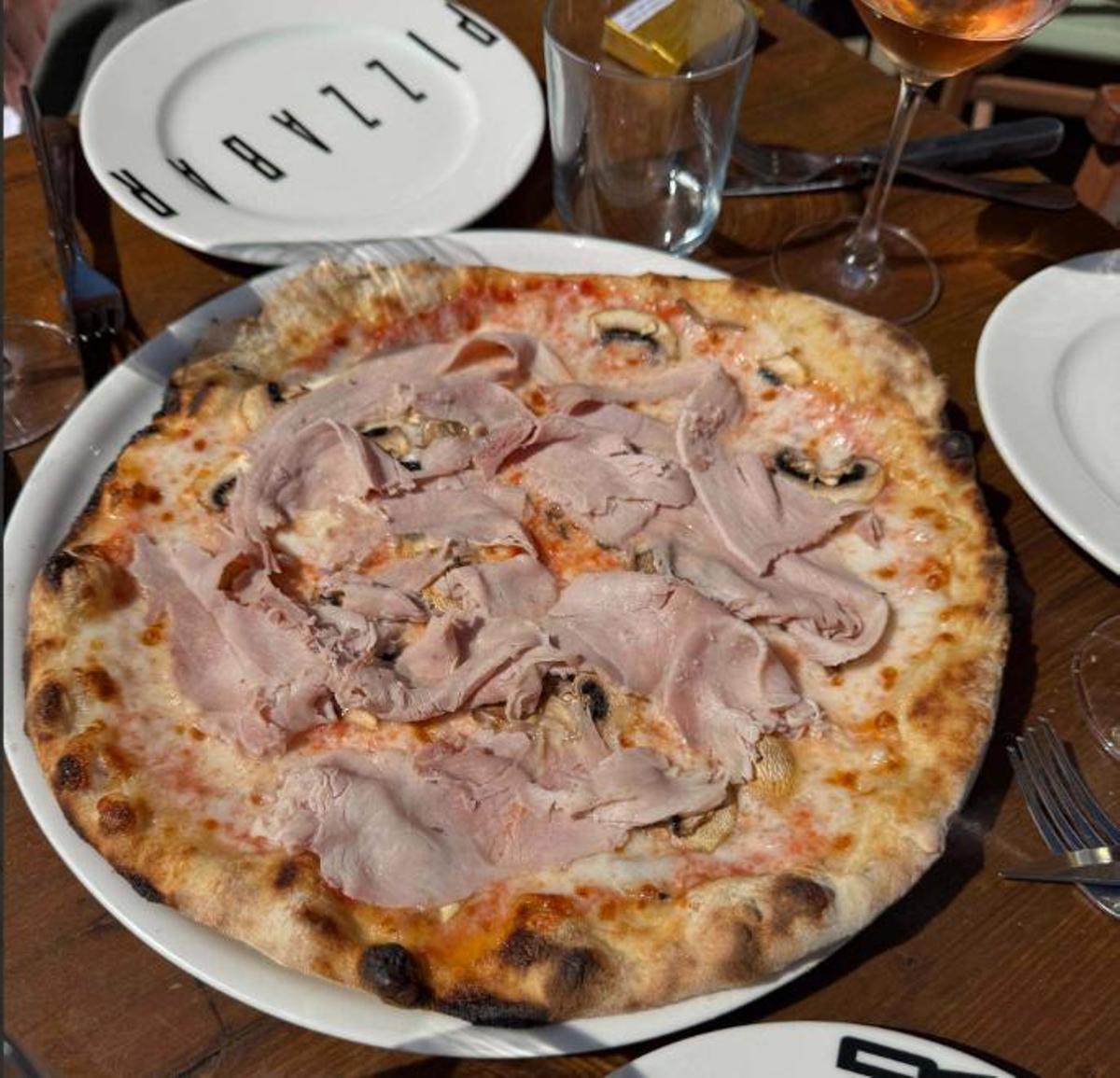 Una de les pizzes de Pizzabar.