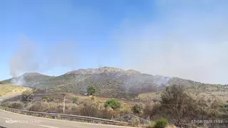 Desactivado el nivel 1 en el incendio forestal de Benquerencia de la Serena