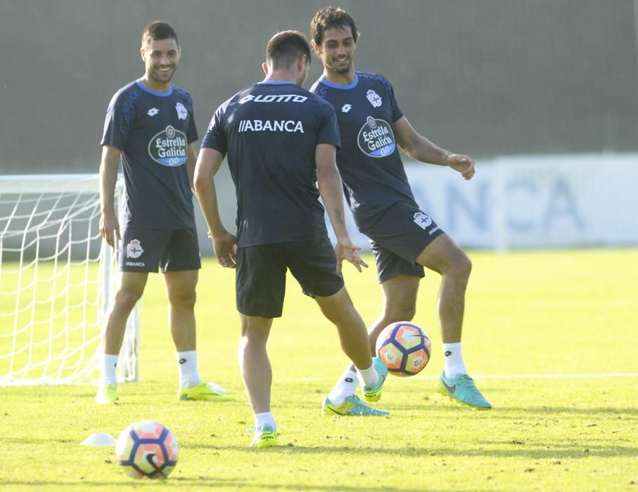 La plantilla deportivista retoma el trabajo esta tarde en Abegondo.