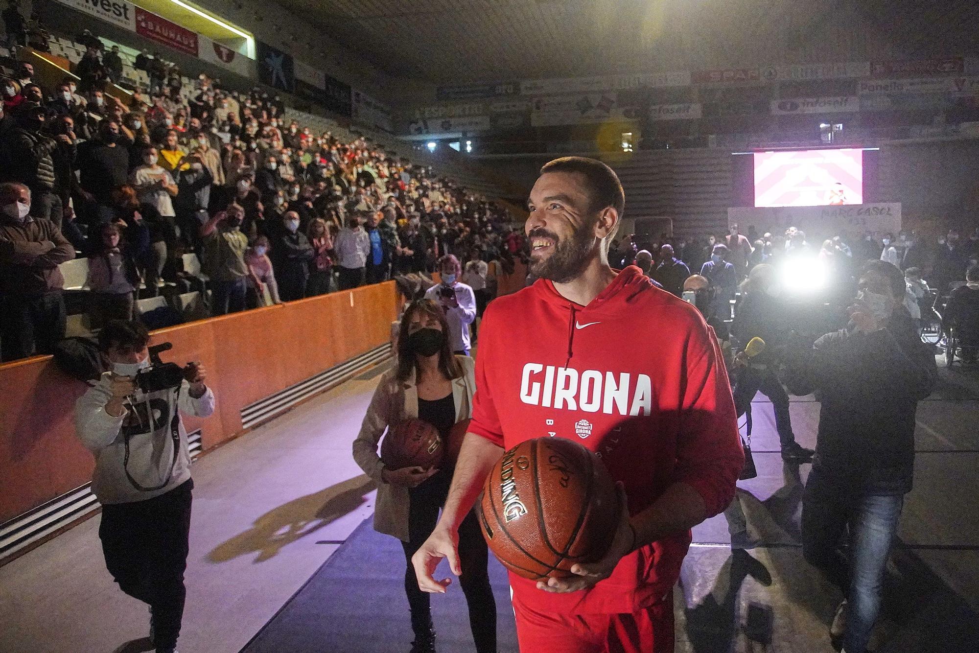 La presentació de Marc Gasol a Fontajau en imatges