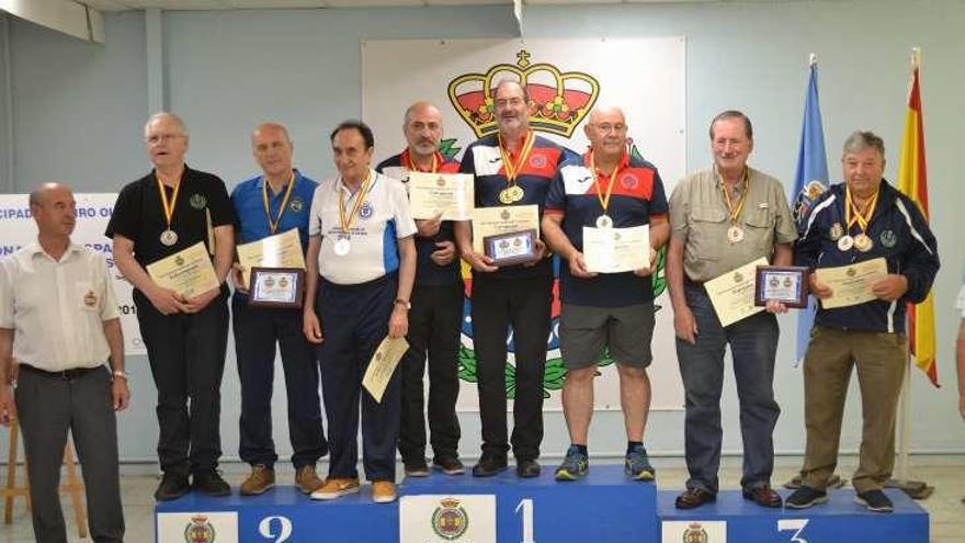El Club Zamorano de Tiro Olímpico brilla en el Nacional de Veteranos