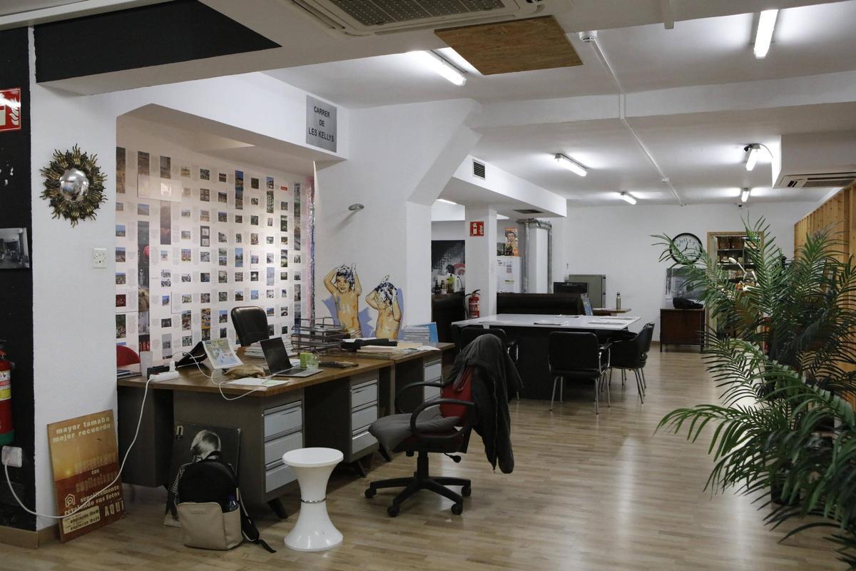 Der Co-Working-Space der Casa Planas.