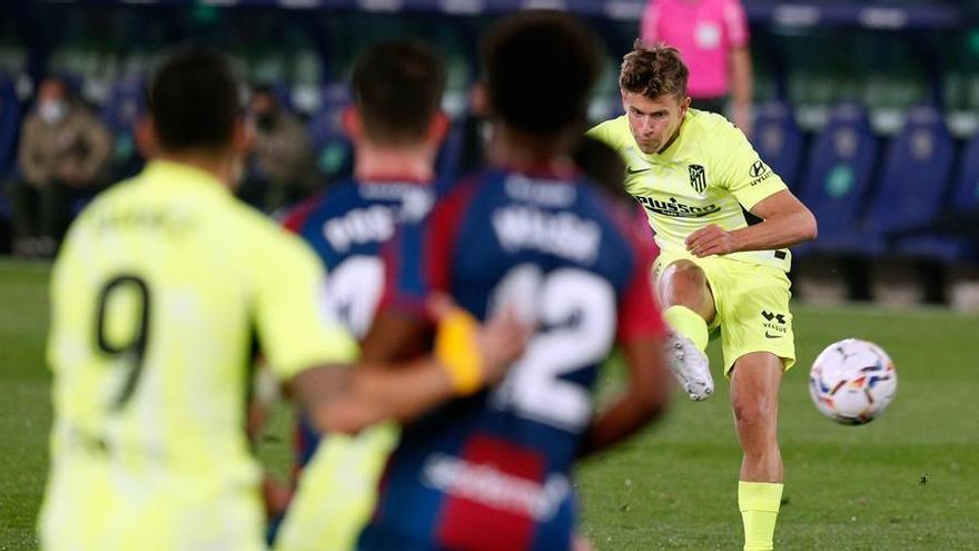 El partido pendiente entre Levante y Atlético acaba en empate (1-1)