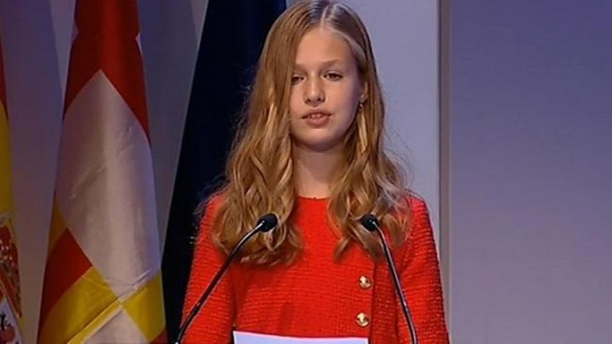 La Princesa Leonor, brillante oradora en castellano, catalán, inglés y en árabe: "Cataluña siempre ocupará un lugar especial en mi corazón"