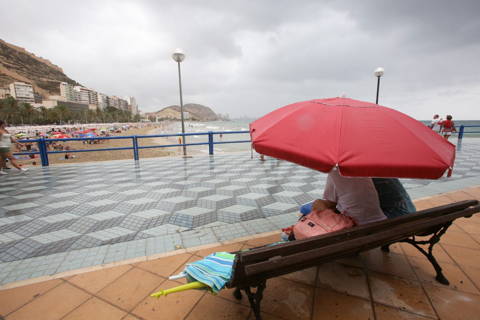 Lluvias calientes en el litoral de Alicante