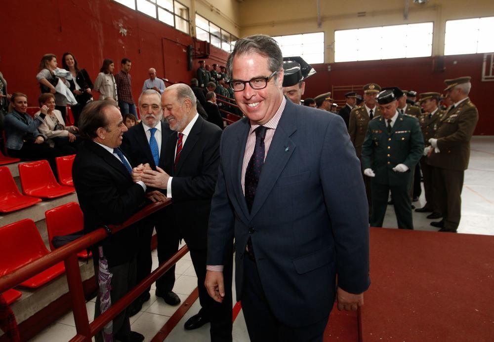 Acto del 173 aniversario de la Fundación de la Guardia Civil en Rubín