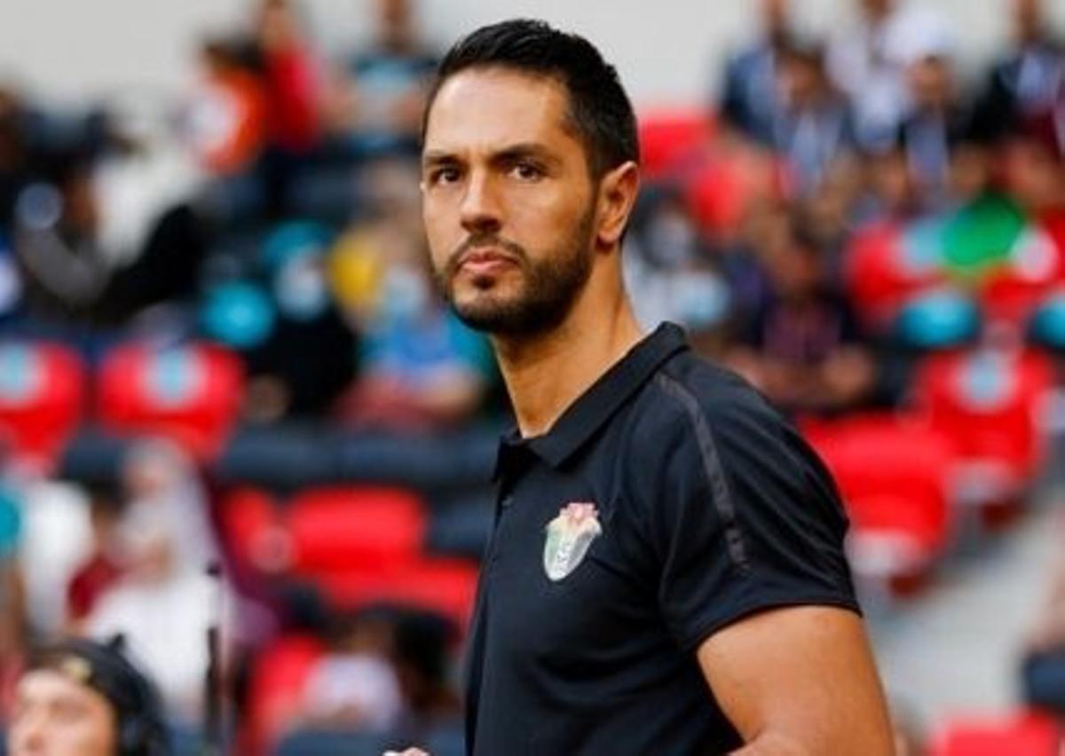 Karim Malouche, preparador físico de la selección de Jordania.
