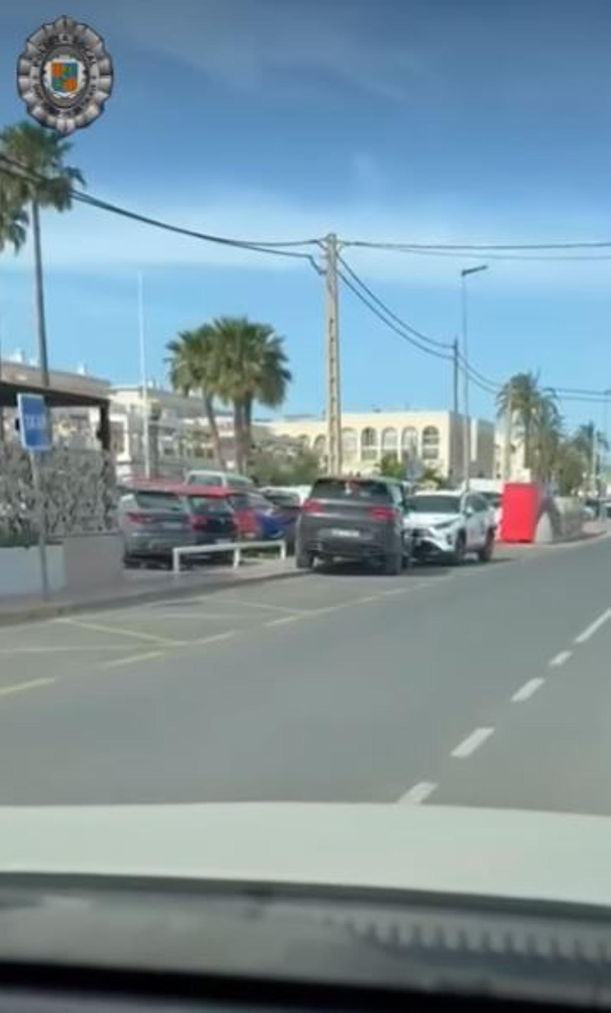 Momento de la colisión.