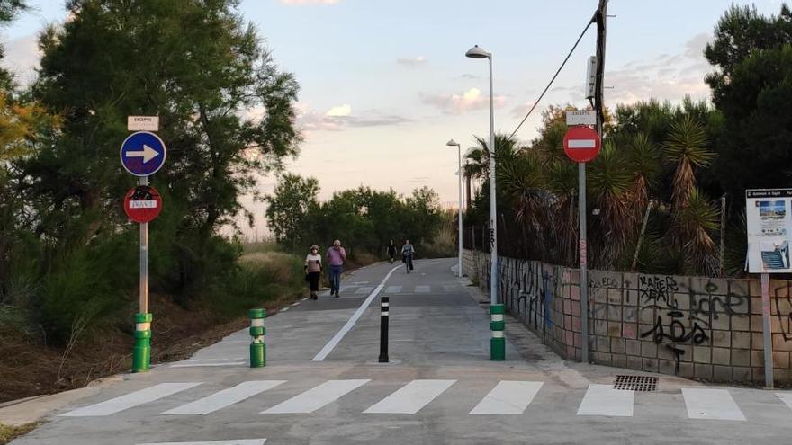 Paseo de Almardà a Canet donde se impusieron las multas