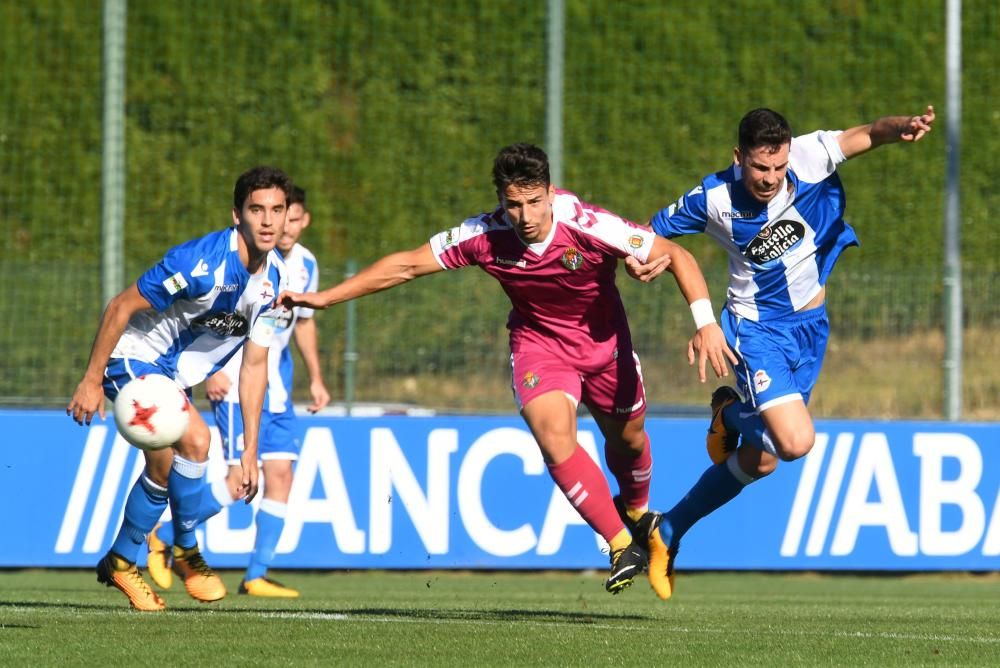 El Fabril supera al Valladolid B y sigue líder