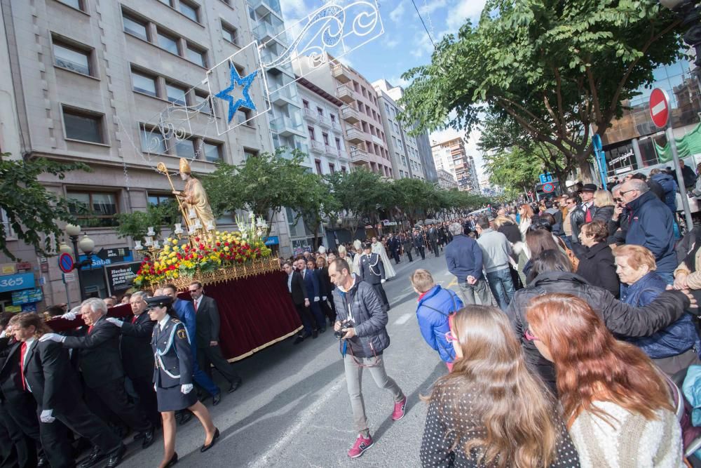 Procesión en honor a San Nicolás