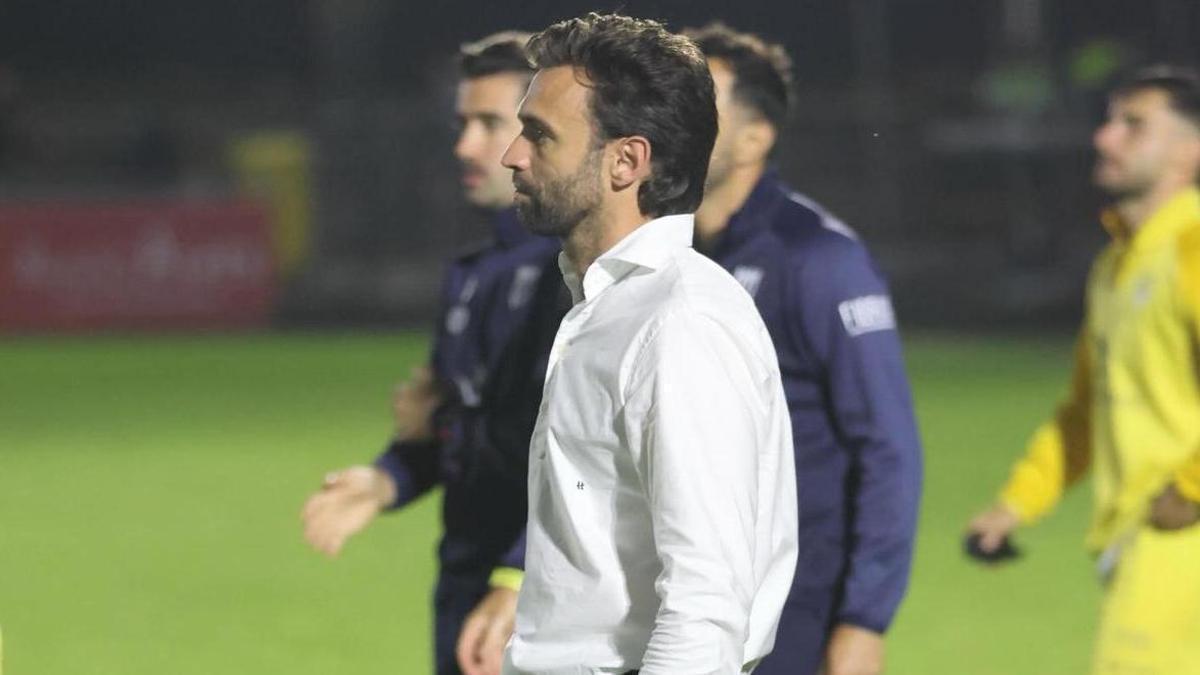 Fran Beltrán, durante un partido la pasada temporada.
