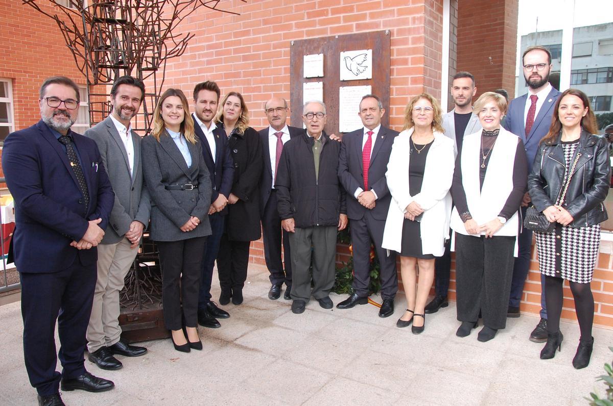 Un momento del acto de reconocimiento en el Ayuntamiento de Rojales